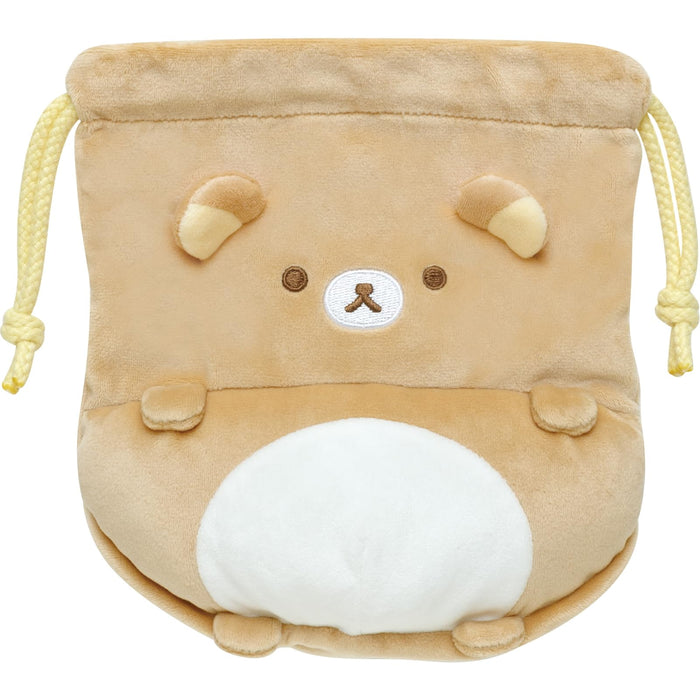 San-X Rilakkuma Pom Poko Drawstring Bag Kyomgurumi Series Ca44901-Kiichin - The #1 Place for Japanese Goods in Your Hand!