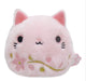 Sanei Boeki Plush Cat Dango Sakura W7.5xD6xH7cm-Kiichin - The #1 Place for Japanese Goods in Your Hand!