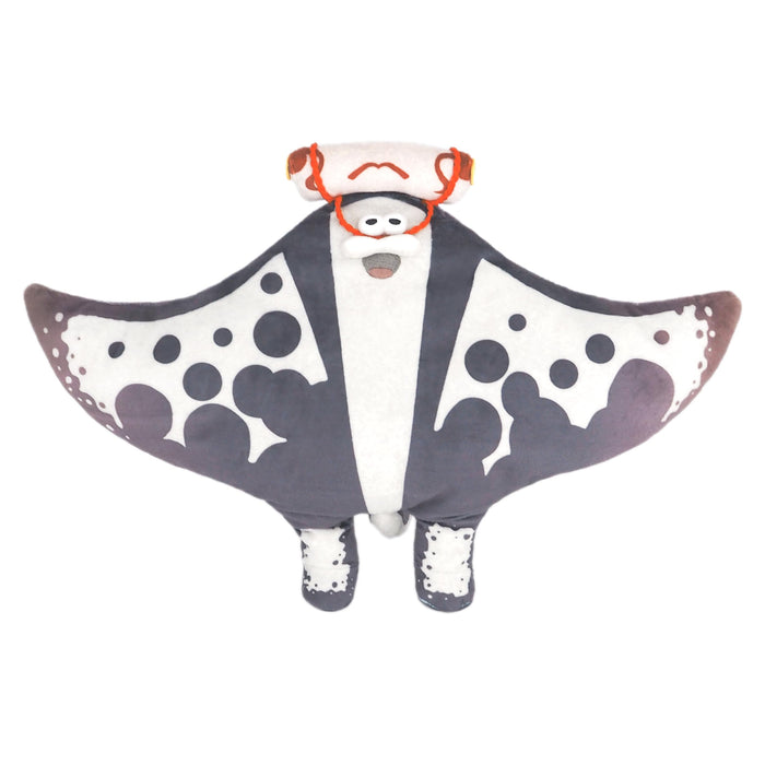 Sanei Boeki Splatoon 3 All-Star Collection Mantaro Plush Sp47 W44Xd6.5Xh28.5Cm Japan-Kiichin - The #1 Place for Japanese Goods in Your Hand!