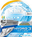 Schick Hydro 3 - Advanced 4-Piece Replacement Blade Set-Kiichin - The #1 Place for Japanese Goods in Your Hand!