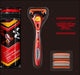 Schick Hydro 5 Shaving Set with 3 Spare Blades and Eva Design Pouch-Kiichin - The #1 Place for Japanese Goods in Your Hand!