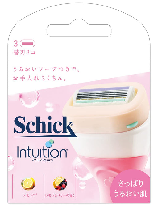 Schick Intuition Replacement Blades 3-Piece Moisturizing Razor Set-Kiichin - The #1 Place for Japanese Goods in Your Hand!