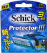 Schick Protector Three 8-Pack of Replacement Blades - High-Quality Schick Blades-Kiichin - The #1 Place for Japanese Goods in Your Hand!