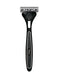 Schick Quattro 4 Titanium Beard Shaving Razor with Black Holder and 2 Blades-Kiichin - The #1 Place for Japanese Goods in Your Hand!