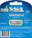 Schick Quattro 4-Blade Replacement Blades Pack of 8 by Schick-Kiichin - The #1 Place for Japanese Goods in Your Hand!