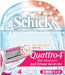 Schick Quattro 4-Pack Women's Razor Replacement Blades-Kiichin - The #1 Place for Japanese Goods in Your Hand!