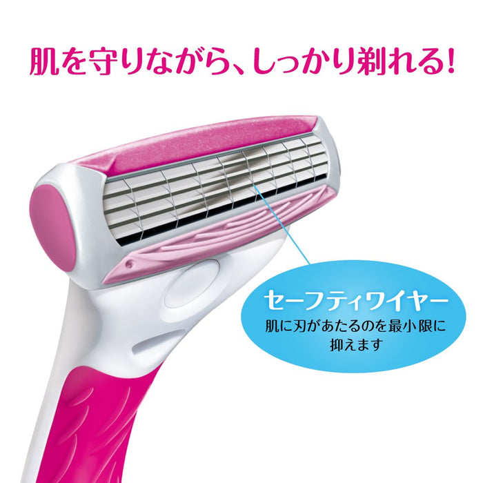 Schick Quattro 4-Pack Women's Razor Replacement Blades-Kiichin - The #1 Place for Japanese Goods in Your Hand!