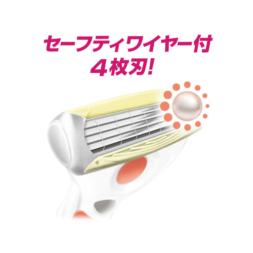 Schick Quattro Women's 4-Blade Replacement Pack 2 Pieces-Kiichin - The #1 Place for Japanese Goods in Your Hand!