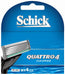 Schick Quattro 4-Piece Replacement Blades Pack by Schick-Kiichin - The #1 Place for Japanese Goods in Your Hand!