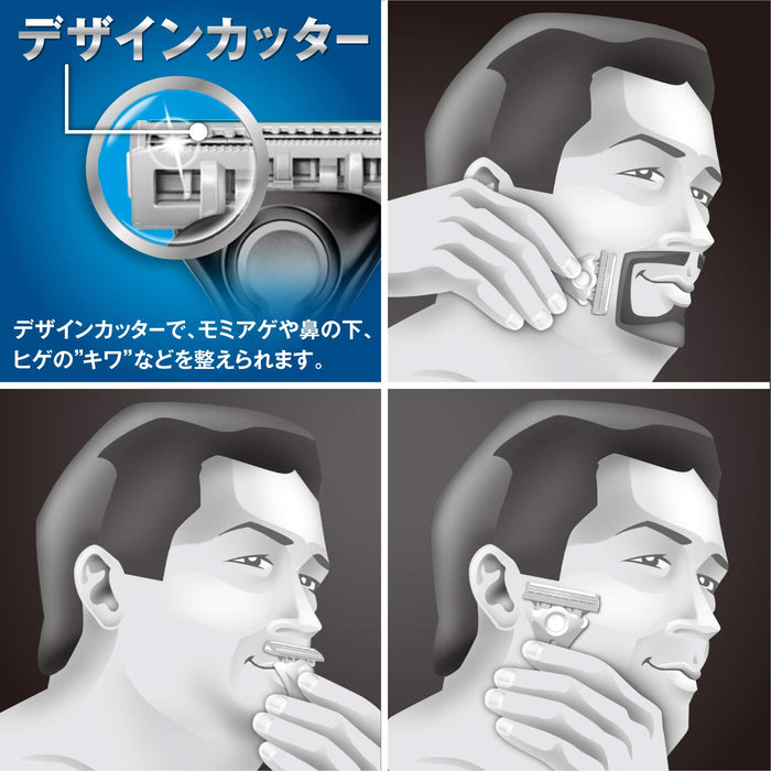 Schick Quattro Titanium Replacement Blade - 4 Blade Pack 12 Pieces-Kiichin - The #1 Place for Japanese Goods in Your Hand!