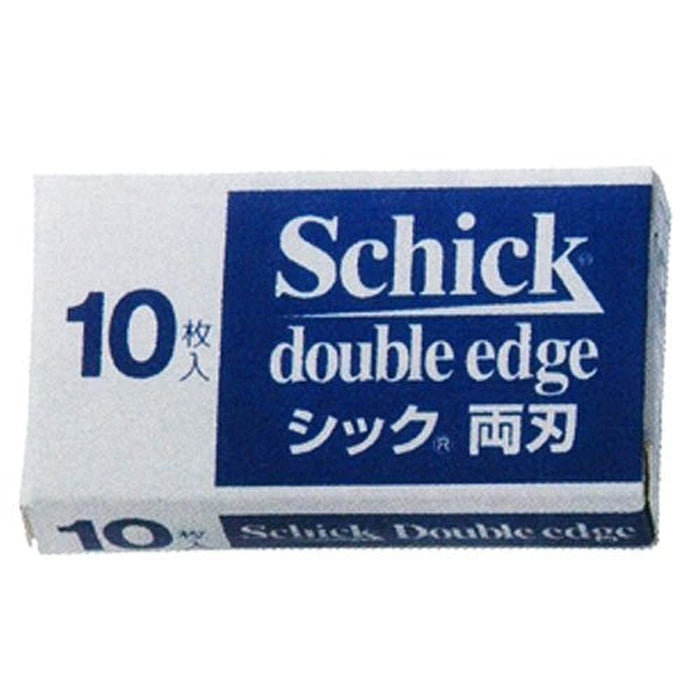Schick Stainless Steel Double-Edged Spare Blade SSD-10 Boxed Set-Kiichin - The #1 Place for Japanese Goods in Your Hand!