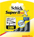 Schick Super II Plus X 2-Blade Spare Cartridges 5 Pieces Pack-Kiichin - The #1 Place for Japanese Goods in Your Hand!