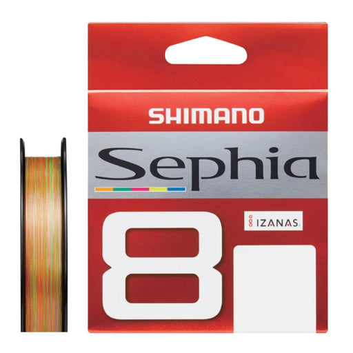 Shimano Pe Line Sephia 8 150M Multi-Color 0.5号 High-Strength Line-Kiichin - The #1 Place for Japanese Goods in Your Hand!