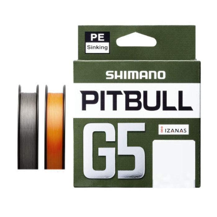 Shimano Pitbull G5 100M High Orange Line 0.8 Diameter-Kiichin - The #1 Place for Japanese Goods in Your Hand!