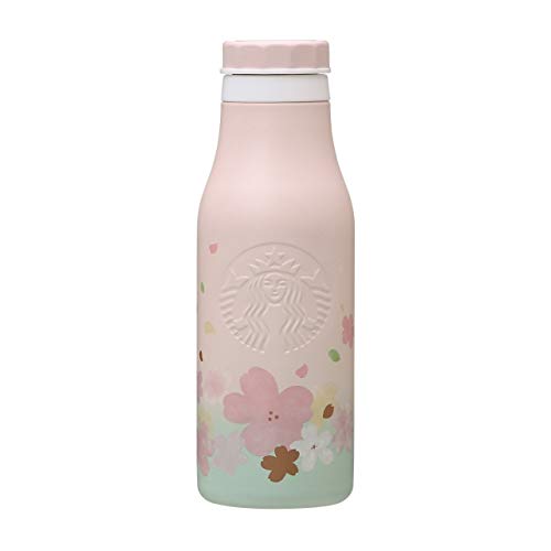 Starbucks Sakura 2020 Stainless Steel Gradient Logo 473ml Water Bottle-Kiichin - The #1 Place for Japanese Goods in Your Hand!