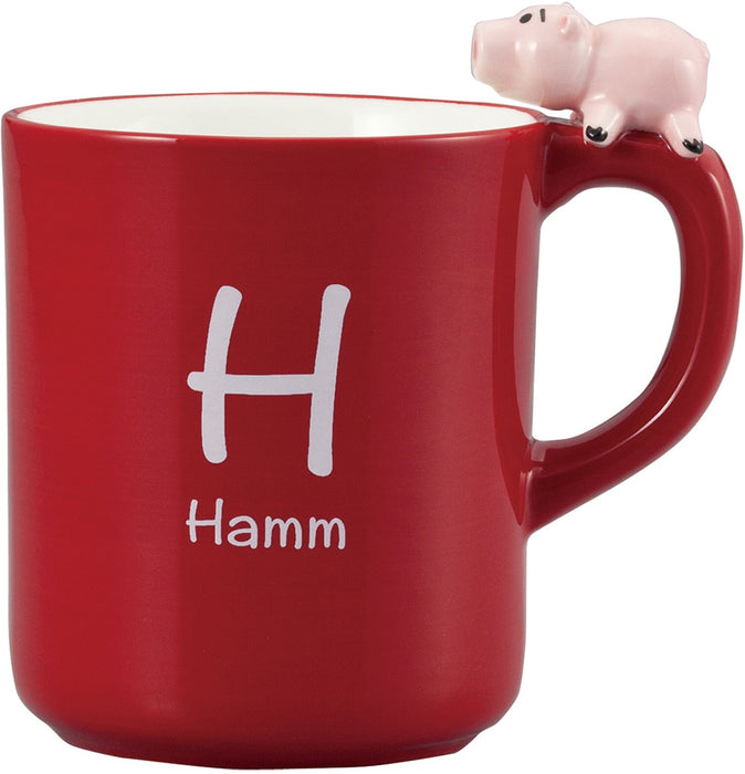 Sun Art Toy Story Ham Lazy Mug 260ml Disney Pixar SAN2792-Kiichin - The #1 Place for Japanese Goods in Your Hand!