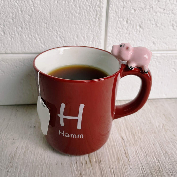 Sun Art Toy Story Ham Lazy Mug 260ml Disney Pixar SAN2792-Kiichin - The #1 Place for Japanese Goods in Your Hand!