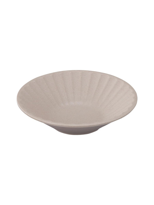 Daiwa Aube 21cm Organic Beige Melamine Plate - Dishwasher & Scratch-Resistant