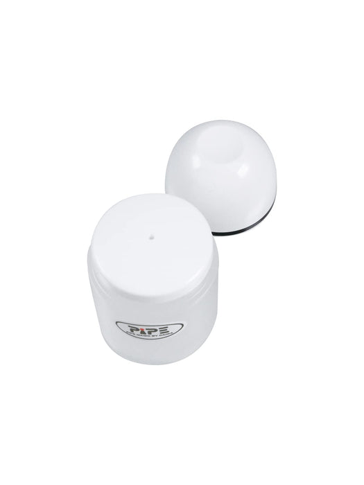Daiwa Salt Shaker 50ml White Matte Body with Pipet PE-4 Made in Japan