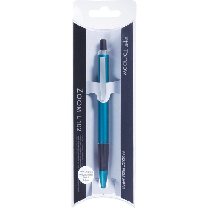 Tombow Zoom L102 0.5 Mechanical Pencil Peacock Green DLA-111D Model-Kiichin - The #1 Place for Japanese Goods in Your Hand!