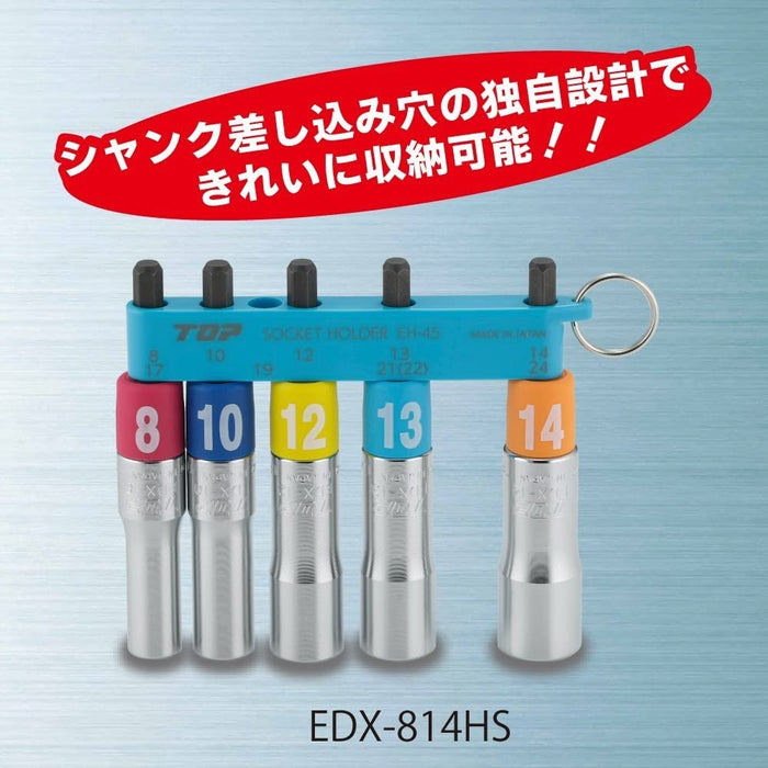 Top Kogyo Alpha Socket Set for Drills 8-14mm Hex Made in Japan-Kiichin - The #1 Place for Japanese Goods in Your Hand!