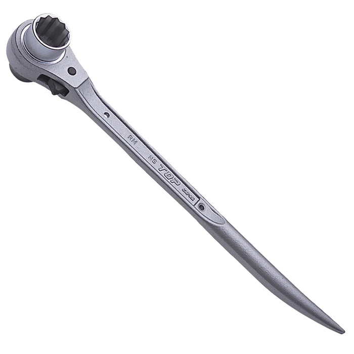 Top Kogyo Bent Ratchet Wrench 17x21mm Thick Shank RM-17X21N-S-Kiichin - The #1 Place for Japanese Goods in Your Hand!