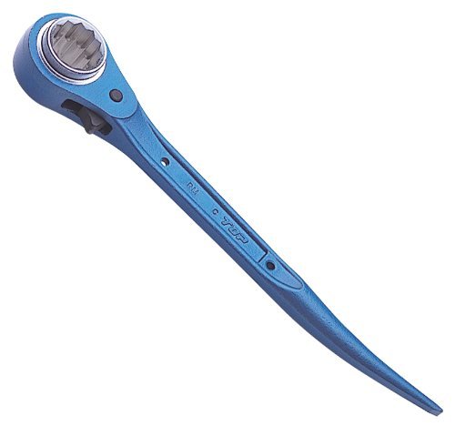 Top Kogyo Compact Ratchet Wrench 19x21mm Thin Socket for Scaffolding-Kiichin - The #1 Place for Japanese Goods in Your Hand!