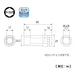 Top Kogyo Impact Deep Socket 17mm 60mm Length 6-Sided 4-Min Drive-Kiichin - The #1 Place for Japanese Goods in Your Hand!