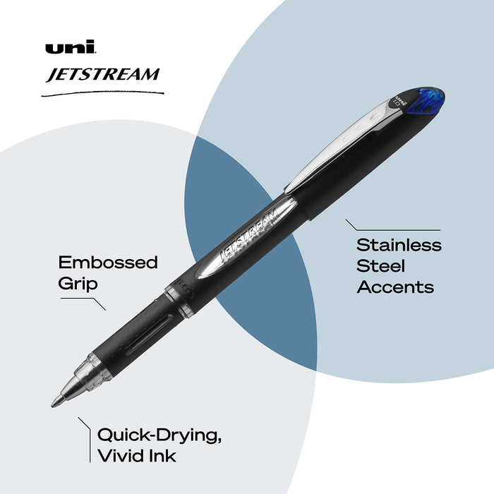 Mitsubishi Pencil Uni-Ball Jetstream Pen - 0.7mm 3-Count Ballpoint-Kiichin - The #1 Place for Japanese Goods in Your Hand!