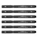Mitsubishi Pencil Uni Ballpin Black 0.2mm Technical Drawing Marker Pens Box of 12-Kiichin - The #1 Place for Japanese Goods in Your Hand!