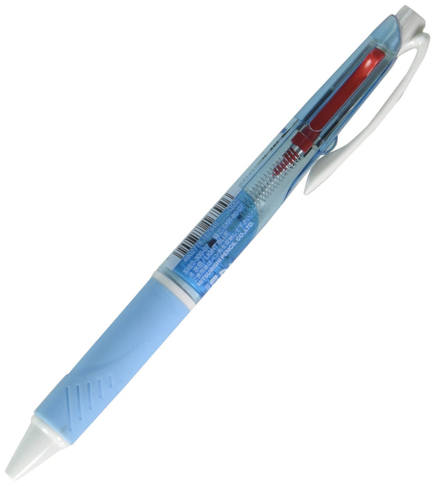 Mitsubishi Pencil Uni Jet Stream 2-Color Ballpoint Pen Black & Red Ink 0.7mm Sky Blue-Kiichin - The #1 Place for Japanese Goods in Your Hand!