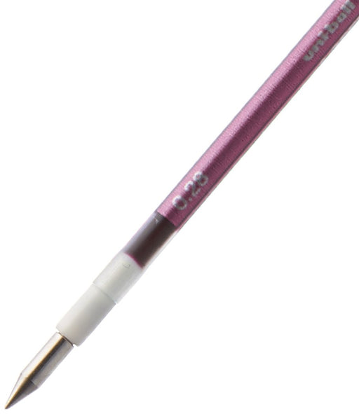 Mitsubishi Pencil Uni Gel Ballpoint Pen Refill Style Fit 0.28mm Rose Pink-Kiichin - The #1 Place for Japanese Goods in Your Hand!