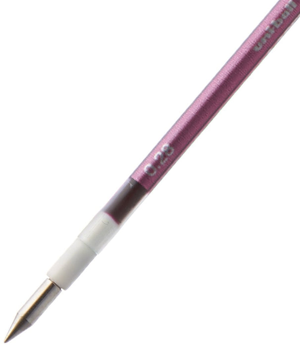 Mitsubishi Pencil Uni Gel Ballpoint Pen Refill Style Fit 0.28mm Rose Pink-Kiichin - The #1 Place for Japanese Goods in Your Hand!