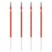 Mitsubishi Pencil Uni Jetstream Prime Red Ballpoint Pen Refill 0.7mm 4 Pack-Kiichin - The #1 Place for Japanese Goods in Your Hand!