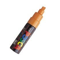 Mitsubishi Pencil Uni Posca Bold Square Orange 8.0mm Lead Pc-8K.4-Kiichin - The #1 Place for Japanese Goods in Your Hand!