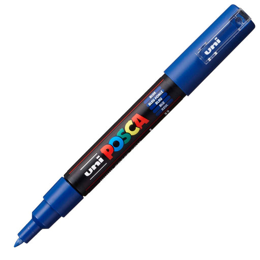 Mitsubishi Pencil Uni Extra Fine Blue Marker - Water-Based Pigment Uniposca Pc1M.33-Kiichin - The #1 Place for Japanese Goods in Your Hand!
