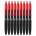 Mitsubishi Pencil Uni-Ball 307 Rt 0.7mm Pack of 9 - Durable Writing Pens-Kiichin - The #1 Place for Japanese Goods in Your Hand!
