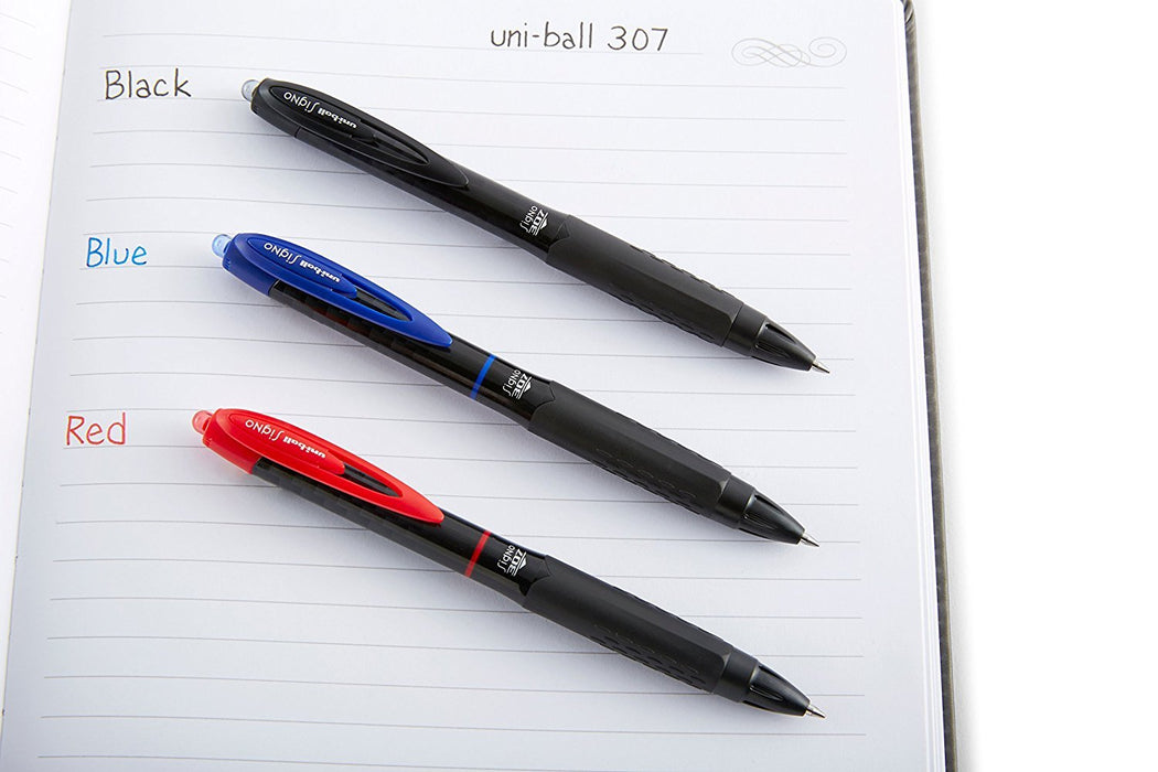 Mitsubishi Pencil Uni-Ball 307 Rt 0.7mm Pack of 9 - Durable Writing Pens-Kiichin - The #1 Place for Japanese Goods in Your Hand!