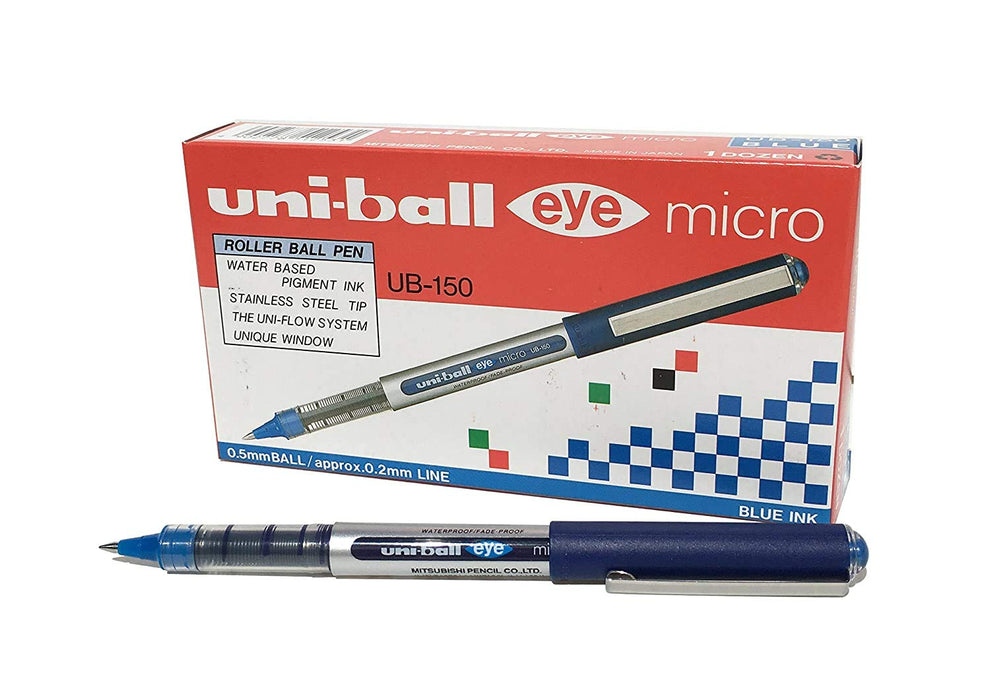 Mitsubishi Pencil Uni-Ball Eye Black Ball Point Pen Pack of 5-Kiichin - The #1 Place for Japanese Goods in Your Hand!