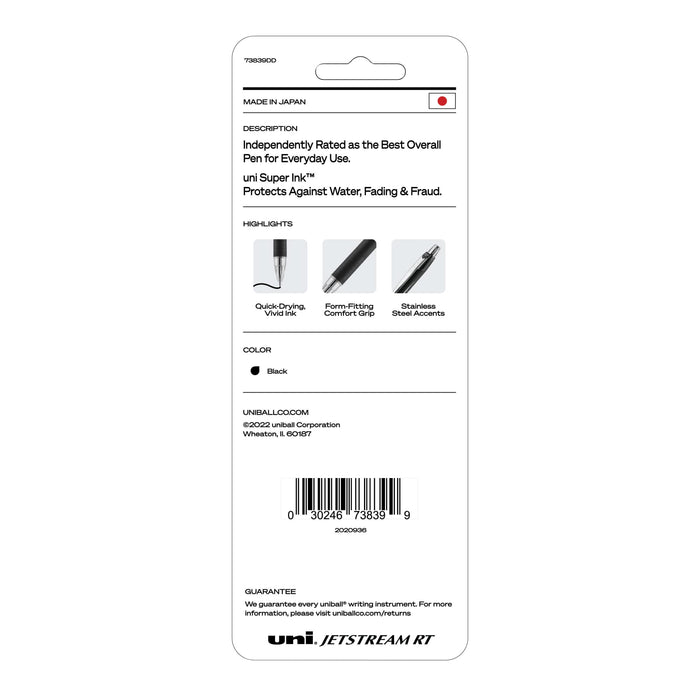 Mitsubishi Pencil Uni-Ball Jetstream Rt Ballpoint 3-Count Pen Refill-Kiichin - The #1 Place for Japanese Goods in Your Hand!