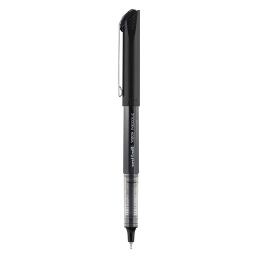 Mitsubishi Pencil Uni-Ball Needle Rollerball Pens Micro Point 0.5mm Black Pack of 12-Kiichin - The #1 Place for Japanese Goods in Your Hand!