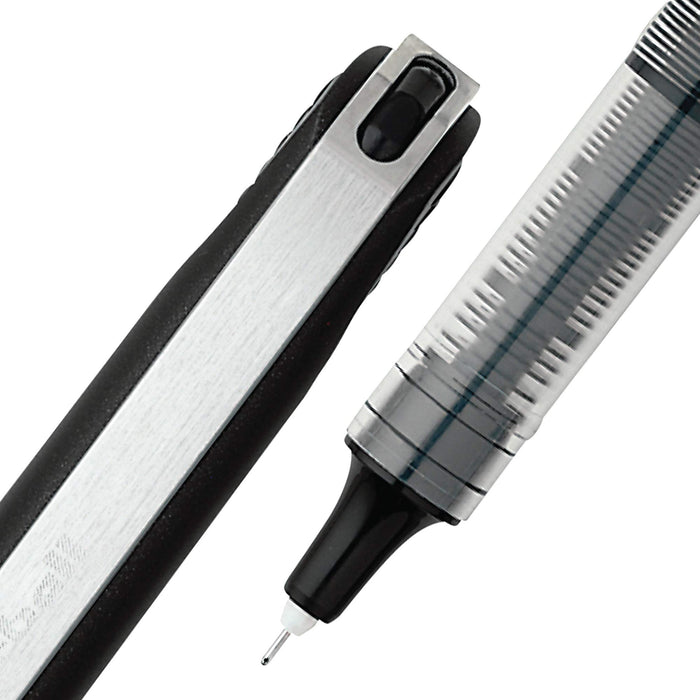 Mitsubishi Pencil Uni-Ball Needle Rollerball Pens Micro Point 0.5mm Black Pack of 12-Kiichin - The #1 Place for Japanese Goods in Your Hand!