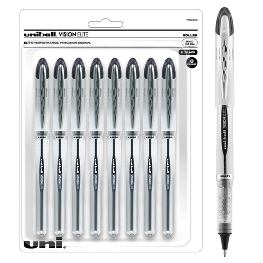Mitsubishi Pencil Uniball Vision Elite Ballpoint Pen 8 Count-Kiichin - The #1 Place for Japanese Goods in Your Hand!