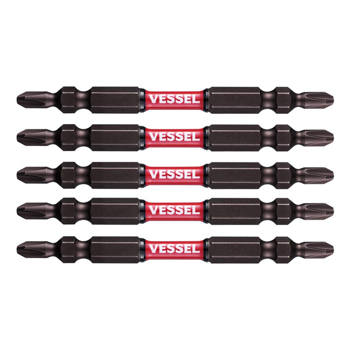 Vessel Slim Torsion 40V Double Ended Bit 4.5 x 82mm 5 Pieces - Sakisbo Range-Kiichin - The #1 Place for Japanese Goods in Your Hand!