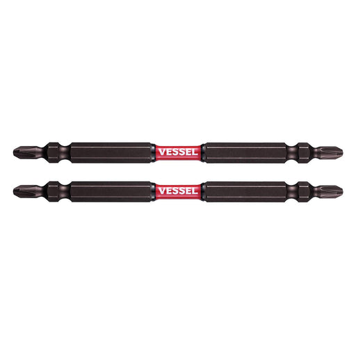 Vessel Double Headed Bit Sakisbo Slim Torsion 40V Compatible 110mm 2 Pieces - SDT142110-Kiichin - The #1 Place for Japanese Goods in Your Hand!