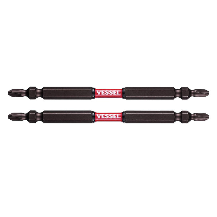 Vessel Double Headed Bit Sakisbo Slim Torsion 40V Compatible 110mm 2 Pieces - SDT142110-Kiichin - The #1 Place for Japanese Goods in Your Hand!