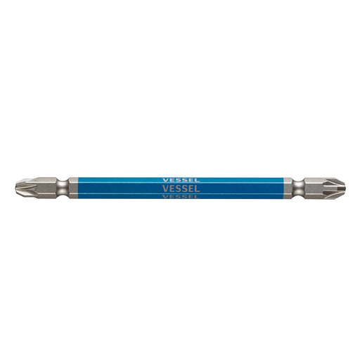 Vessel Double-Ended Posidrive Gosai Bit 40V Compatible Pz3x110 - 1 Piece-Kiichin - The #1 Place for Japanese Goods in Your Hand!