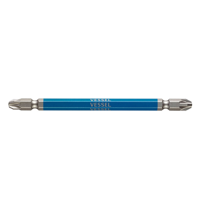 Vessel Double-Ended Posidrive Gosai Bit 40V Compatible Pz3x110 - 1 Piece-Kiichin - The #1 Place for Japanese Goods in Your Hand!
