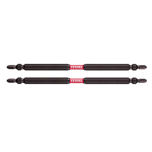 Vessel Sakisbo Slim Torsion Double Head Bit 40V Compatible Set of 2 150mm SDT142150-Kiichin - The #1 Place for Japanese Goods in Your Hand!