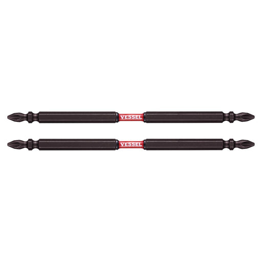 Vessel Compatible 40V Sakisbo Torsion Bit Double Head Set 2 x 4 x 150mm-Kiichin - The #1 Place for Japanese Goods in Your Hand!